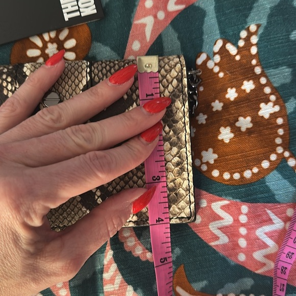 The Kooples SMALL EMILY LEATHER CLUTCH BAG nwt MSRP $270 - Picture 8 of 11